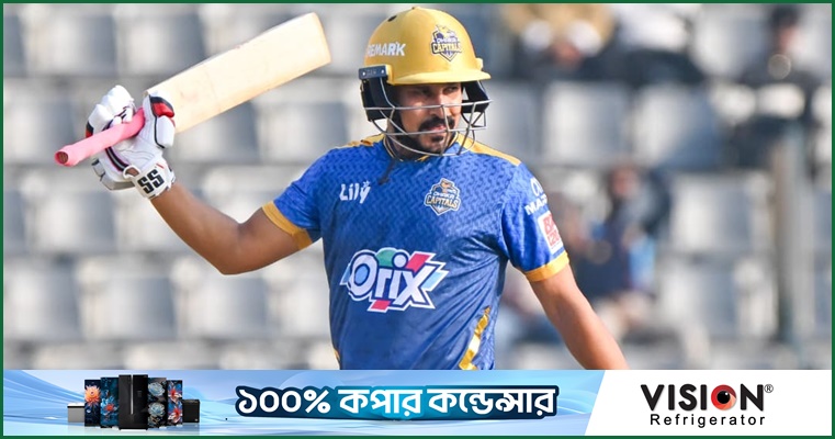 নাসিরের ব্যাটে আসরের দ্রুততম ফিফটি, ঢাকার জয়